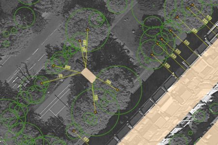 Tree canopy mapping